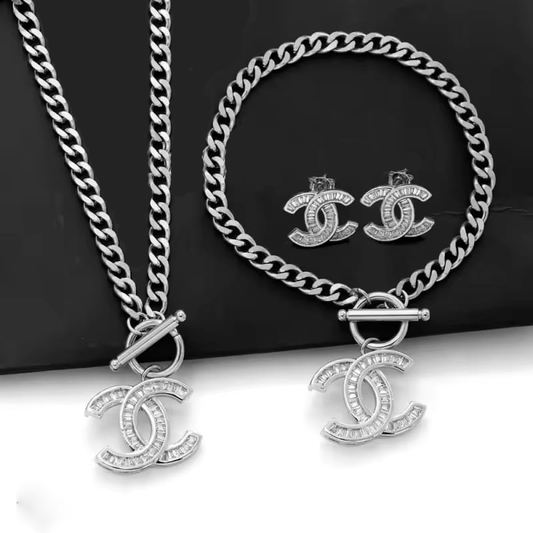 C-Muse Luxe Silver Set